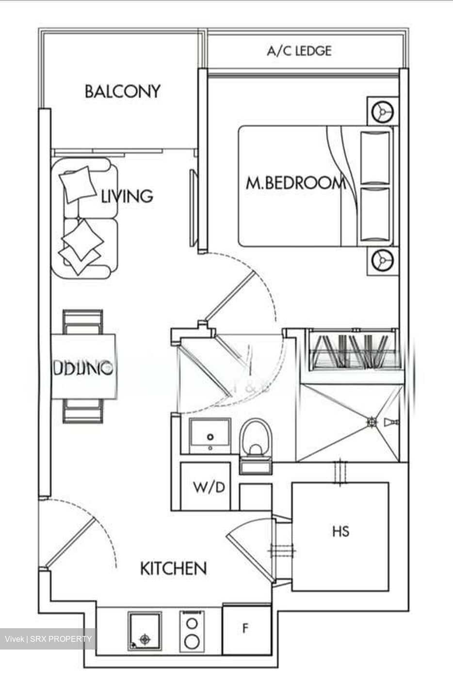 City Loft (D8), Apartment #545879111